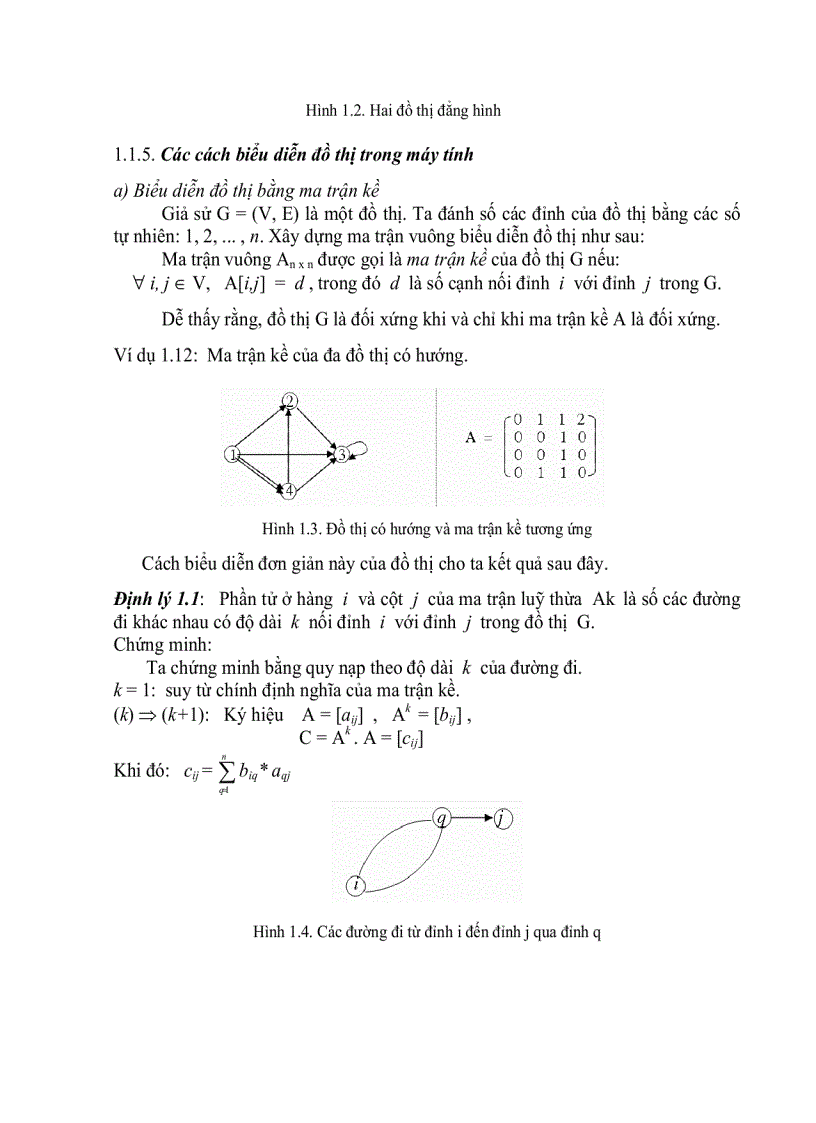image for page Lý thuyết đồ thị bài 1 1