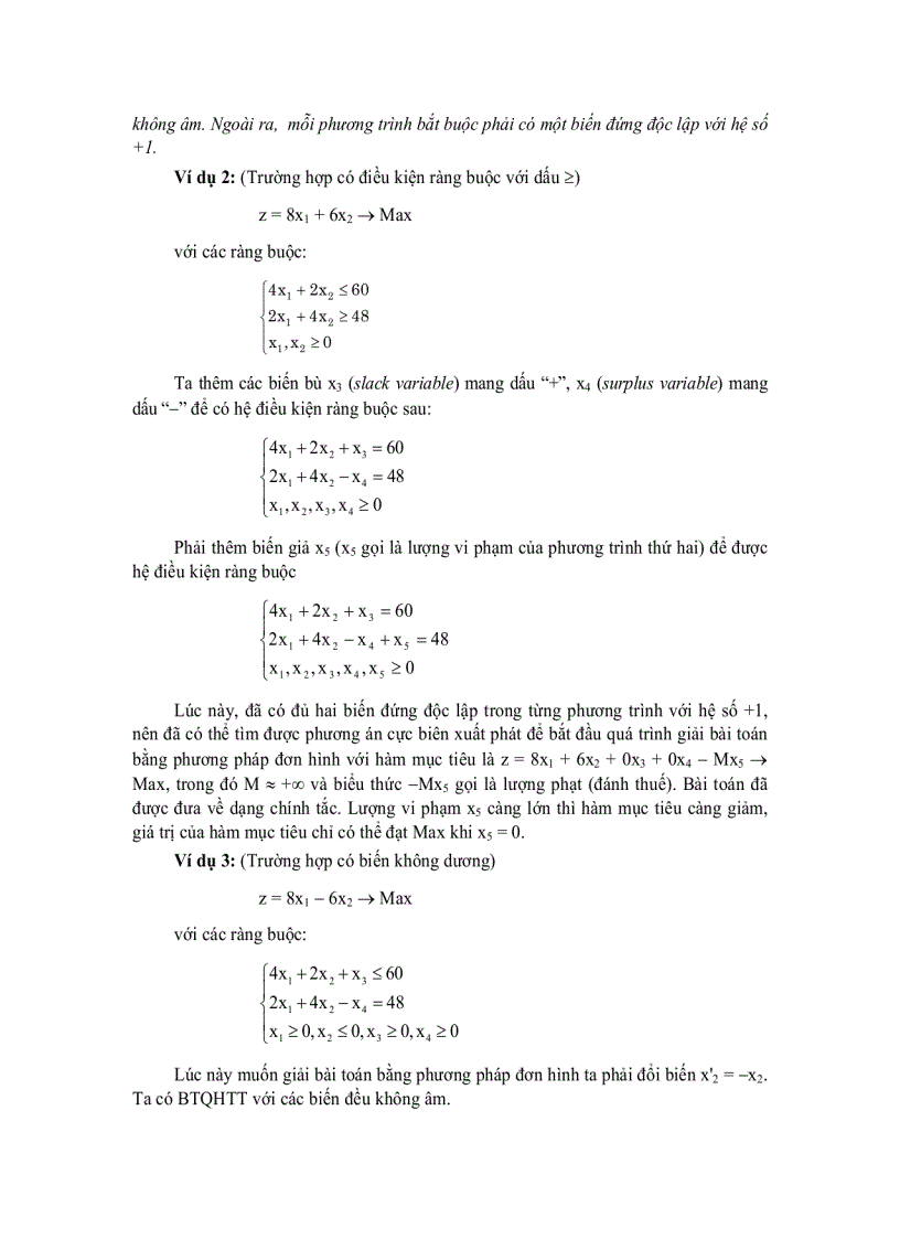 image for page Một số mô hình và phương án tối ưu 1