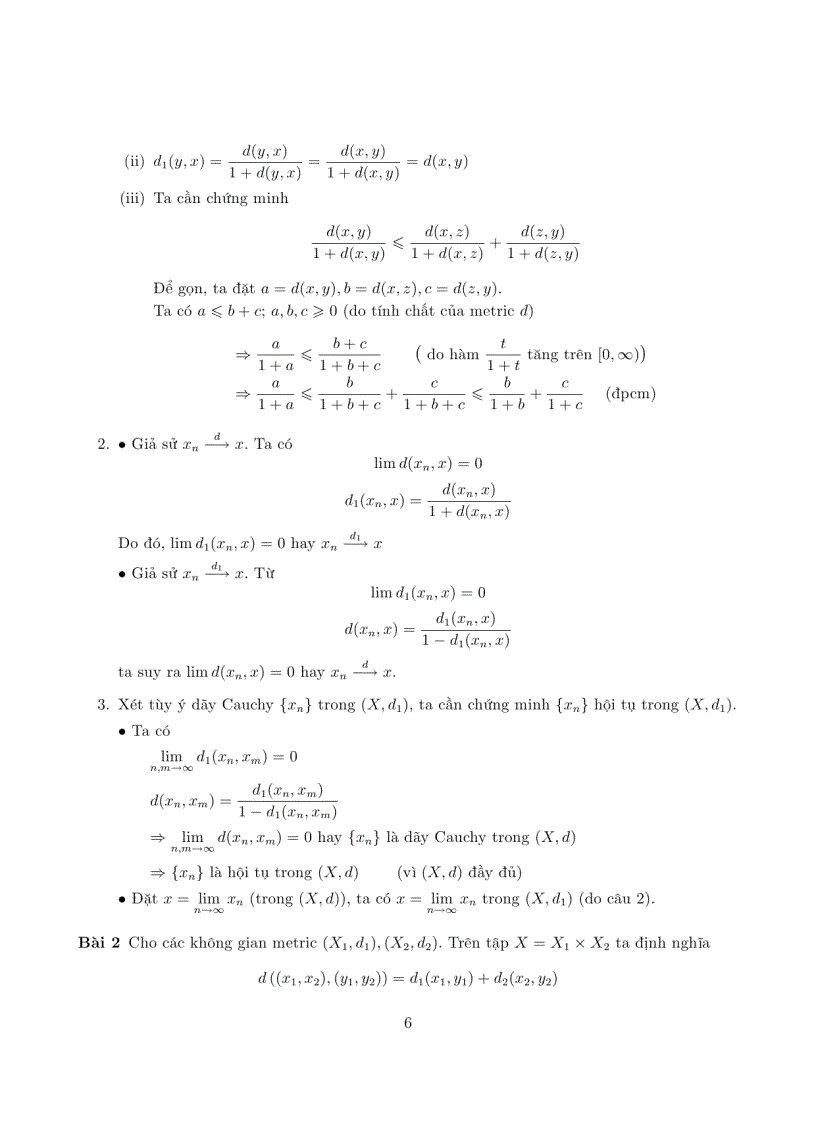 image for page Ôn thi Cao Học Giải Tich CƠ SỞ 2009