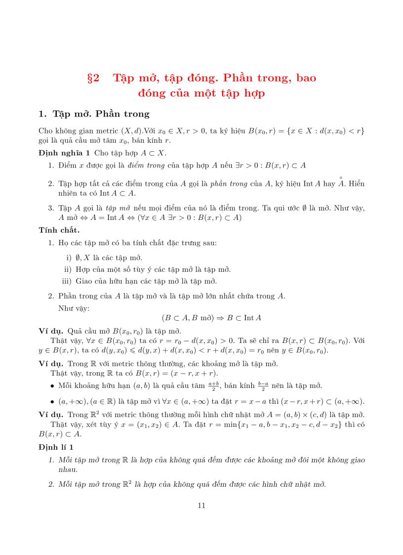 image for page Ôn thi Cao Học Giải Tich CƠ SỞ 2009