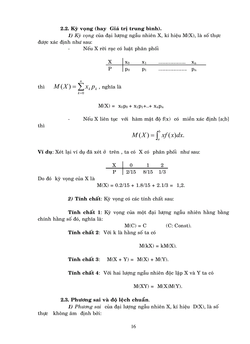 image for page Ôn thi cao học phần xác suất
