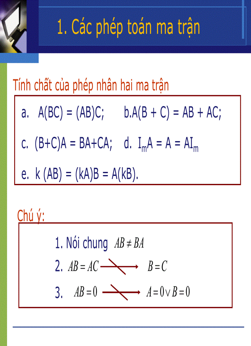 image for page Phép toán ma trận