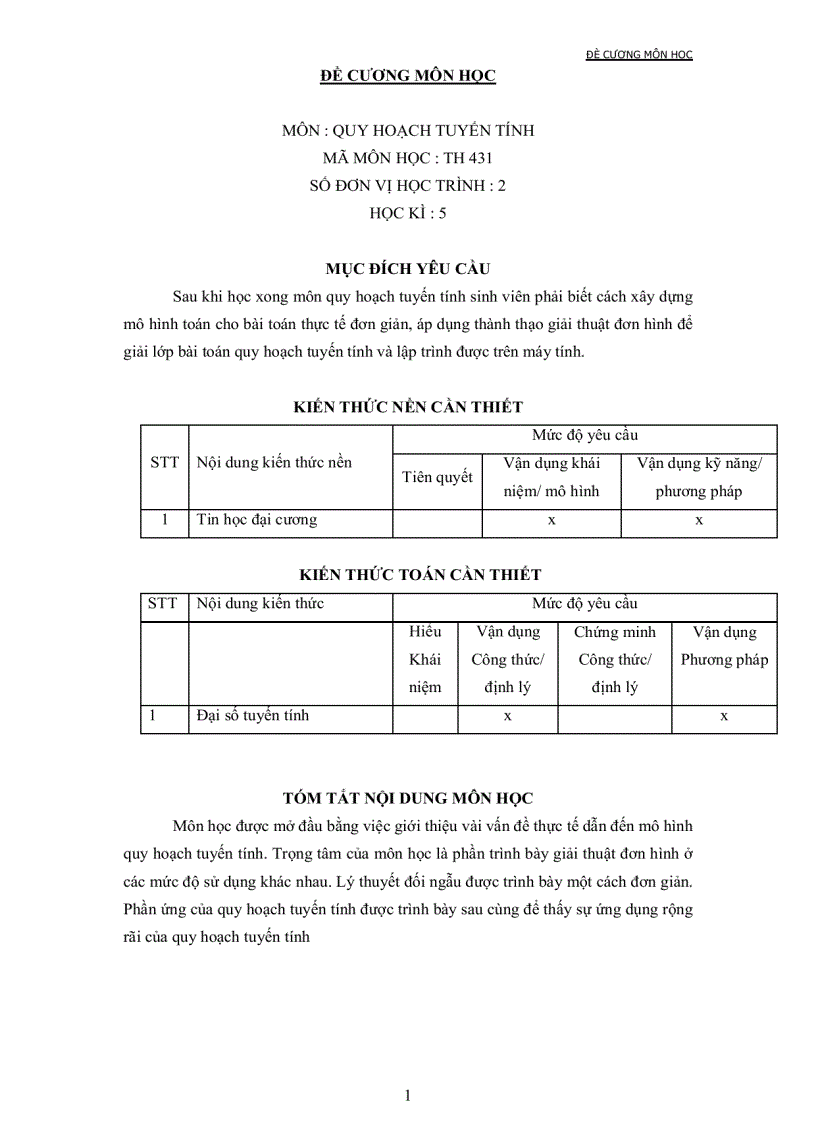 image for page Quy hoạch tuyến tính p5