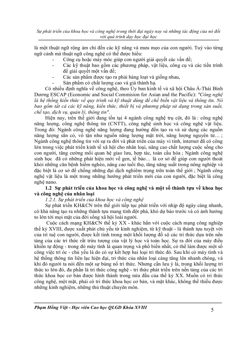 image for page Tiểu luận môn Lý luận dạy học Đại học