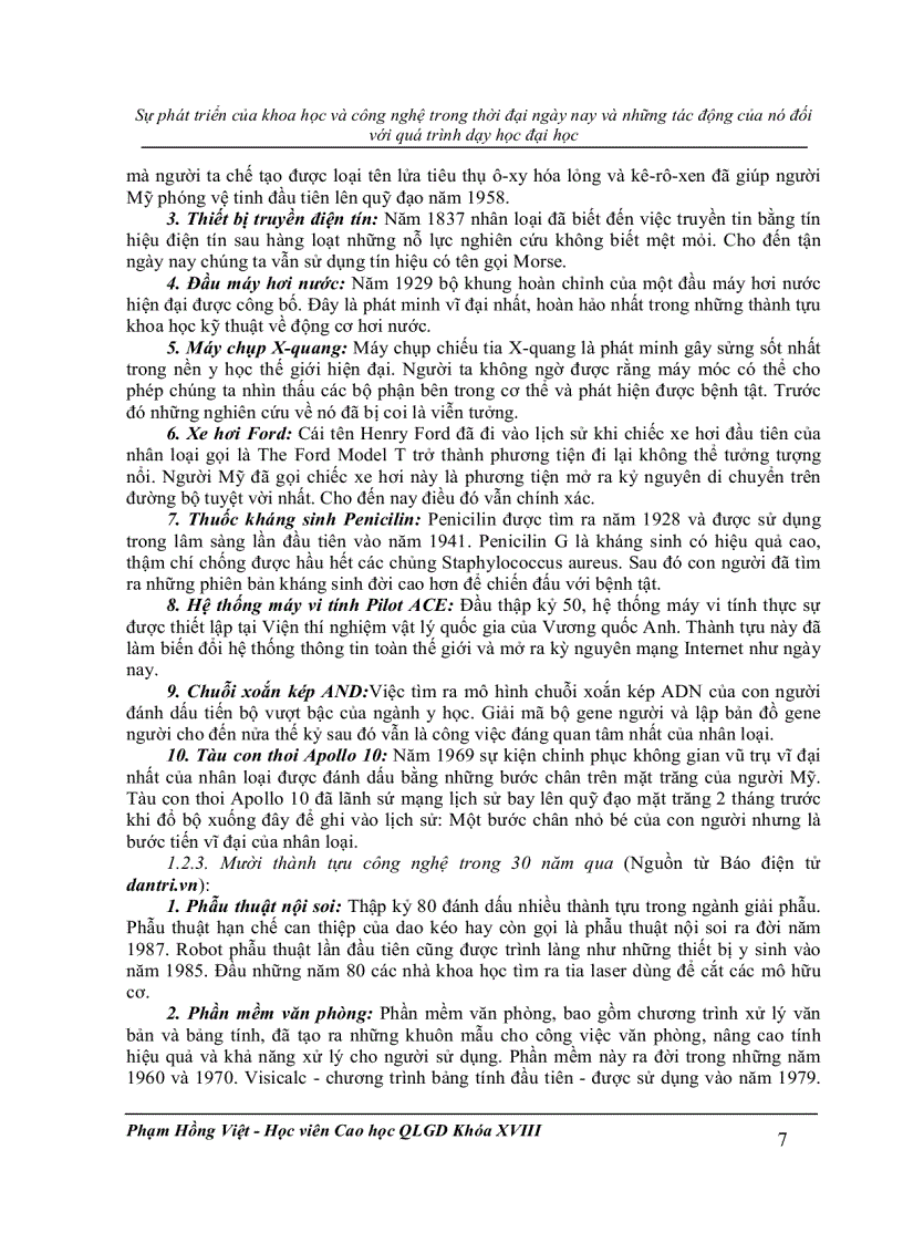 image for page Tiểu luận môn Lý luận dạy học Đại học
