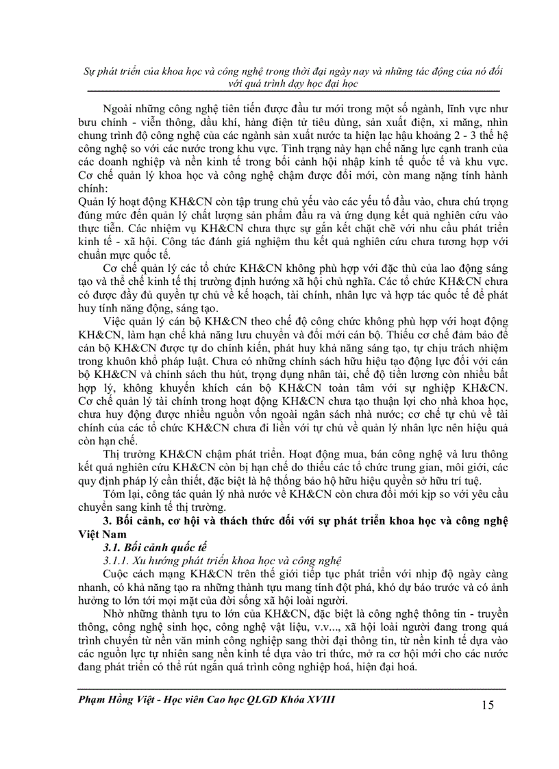image for page Tiểu luận môn Lý luận dạy học Đại học