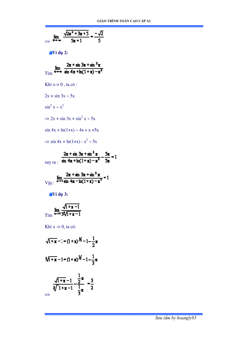 image for page Toán cao cấp Á 1