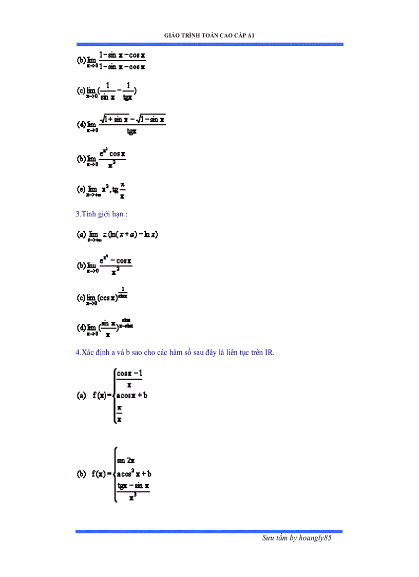 image for page Toán cao cấp Á 1