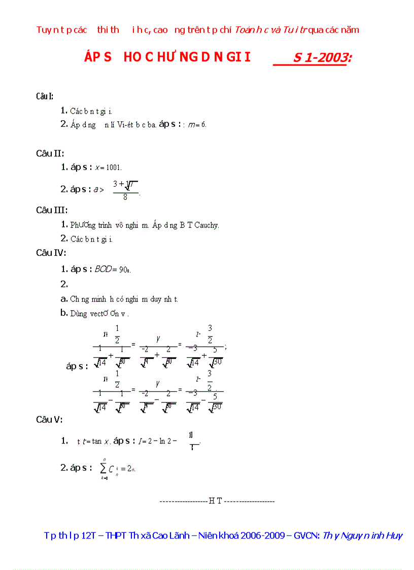 image for page Tuyển tập các đề thi thử đại học toán 2010 1