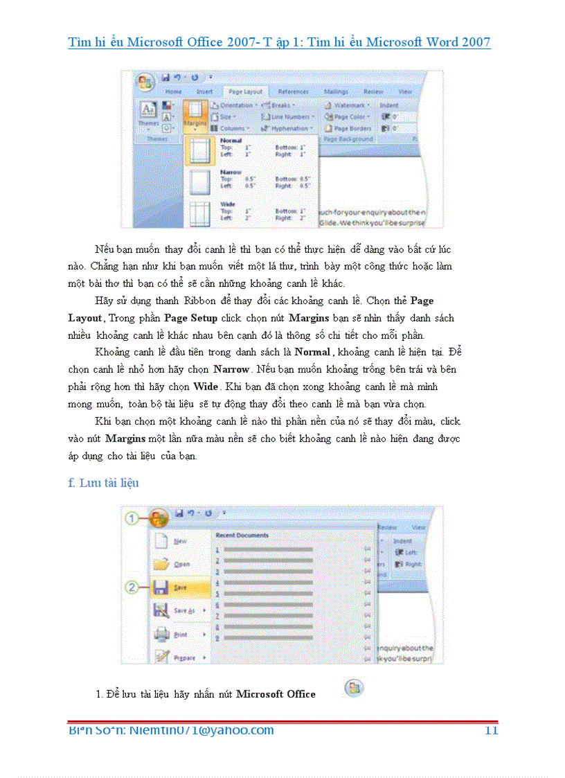 image for page Tìm hiểu word 2007 1