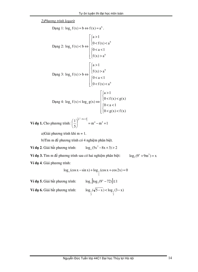 image for page Tự ôn thi ĐH môn toán 1