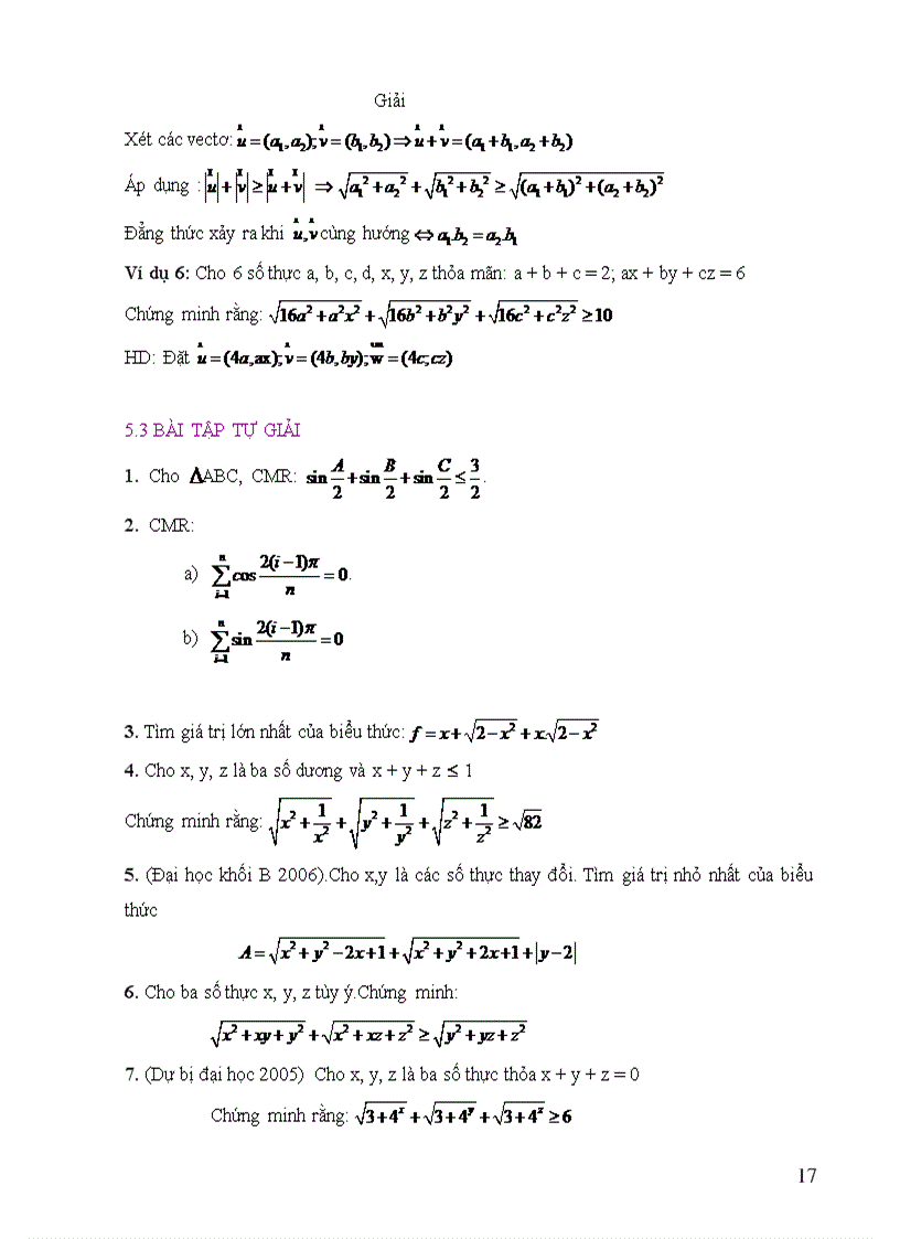 image for page Ứng dụng vecto