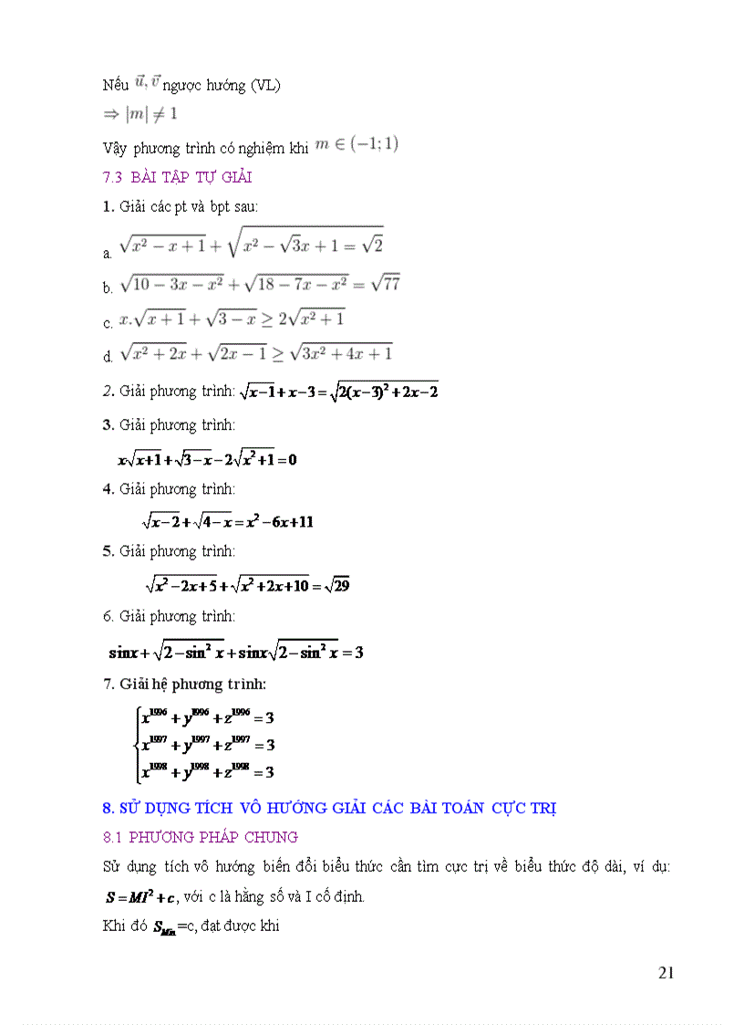 image for page Ứng dụng vecto