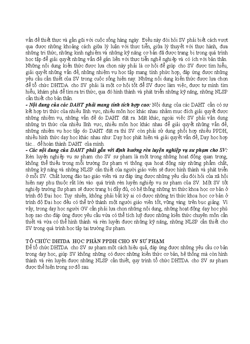 image for page Vận dụng dạy học theo dự án trong dạy học học phần phương pháp dạy học 1