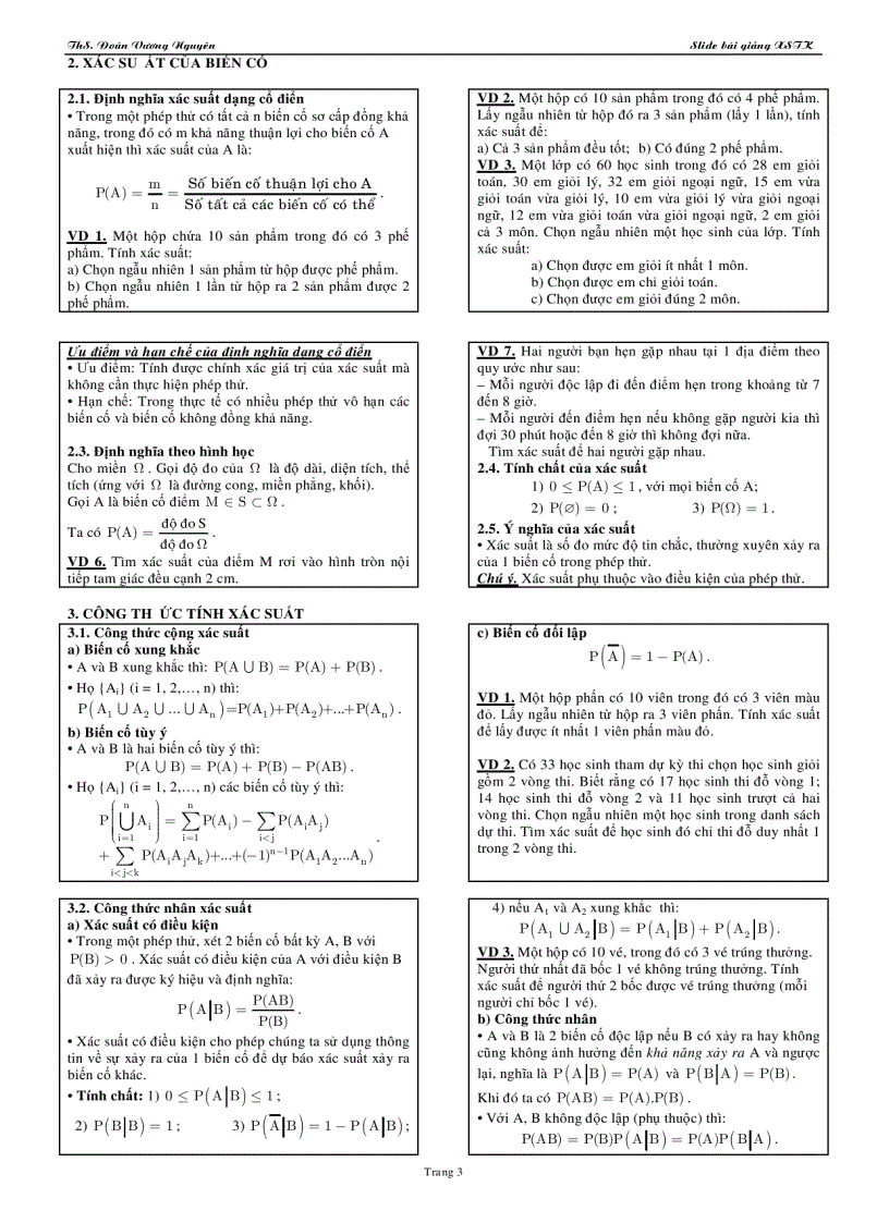 image for page Xác xuất thống kê Slide bg