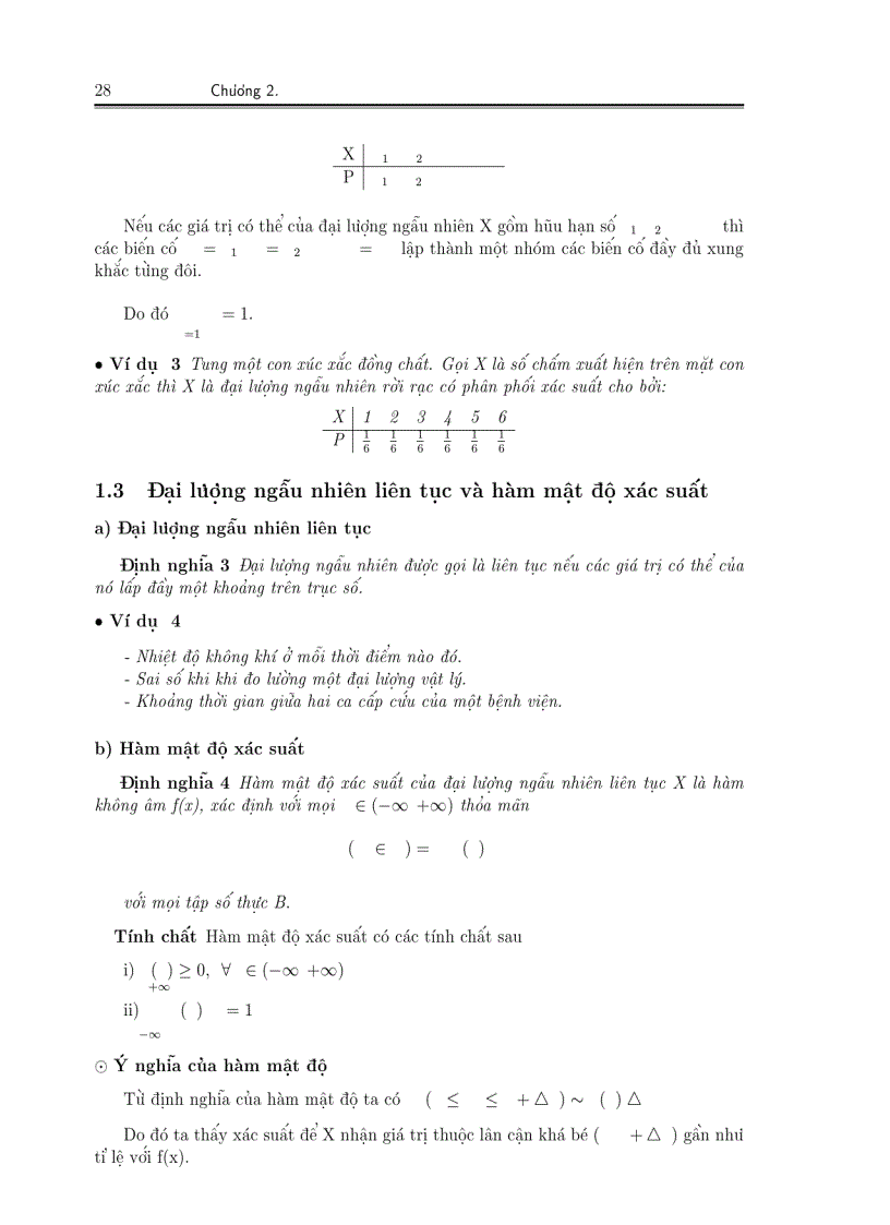 image for page Xác suất thông kê Chương 2 1