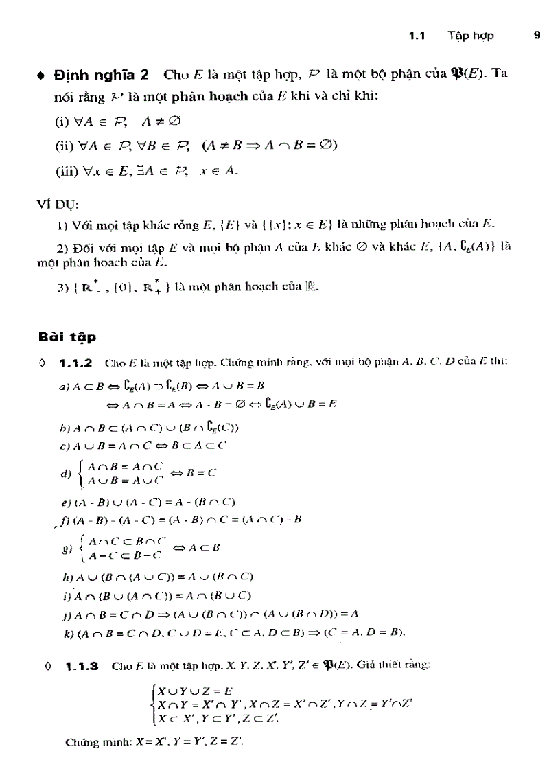 image for page Đại số 1 PFIEV 1