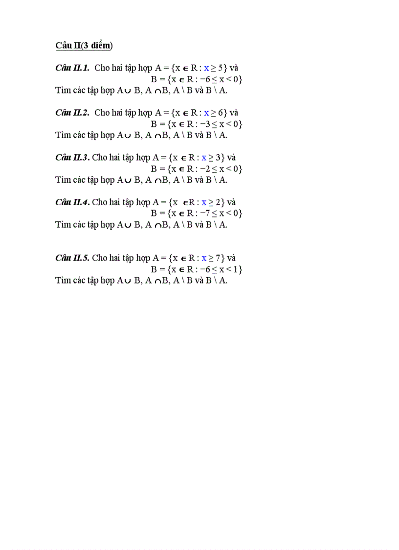 image for page Đề Thi Chương Tập Hợp Lô Gíc 1