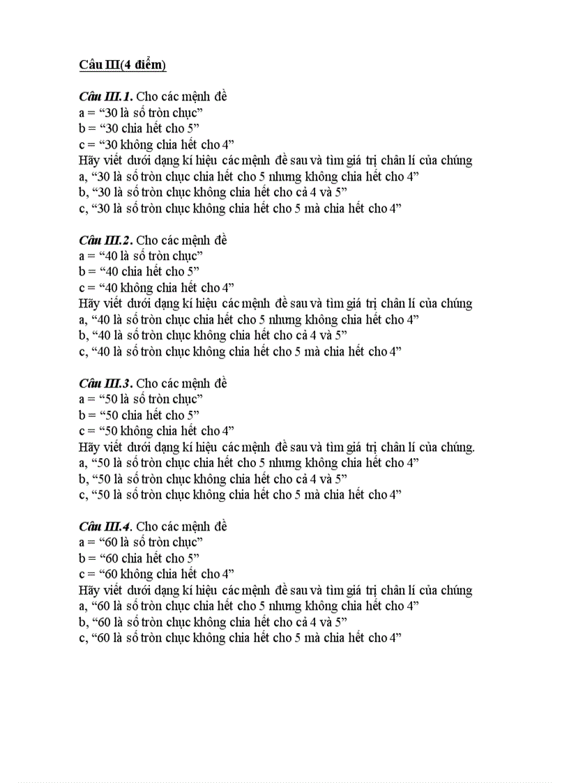 image for page Đề Thi Chương Tập Hợp Lô Gíc 1