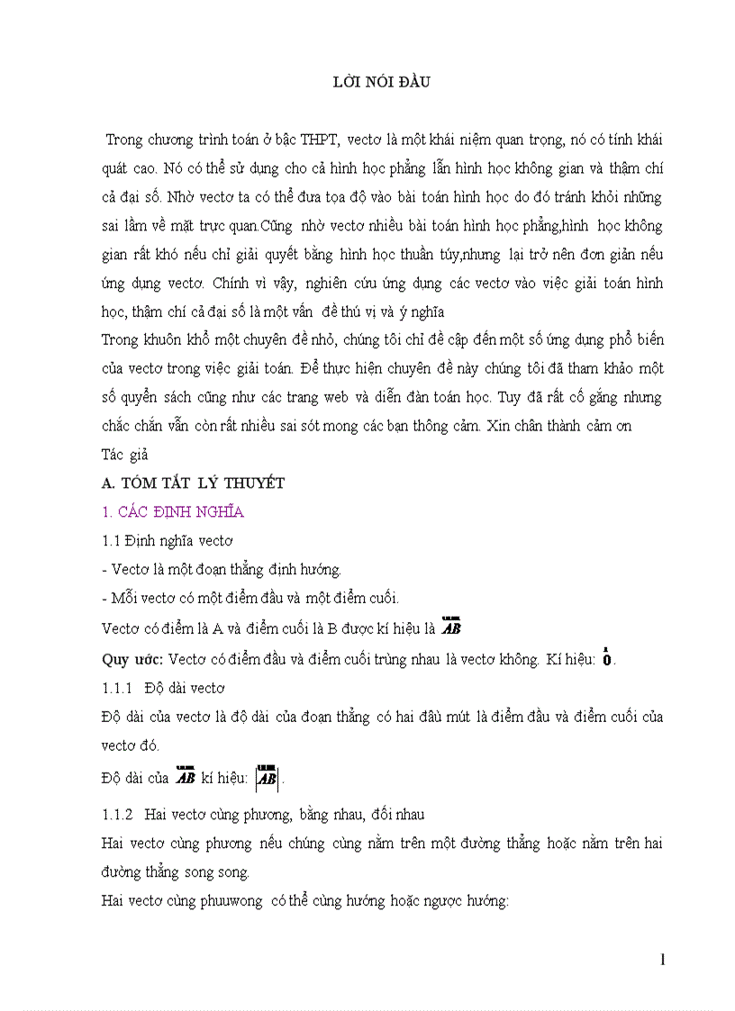 image for page Ứng dụng vecto 1