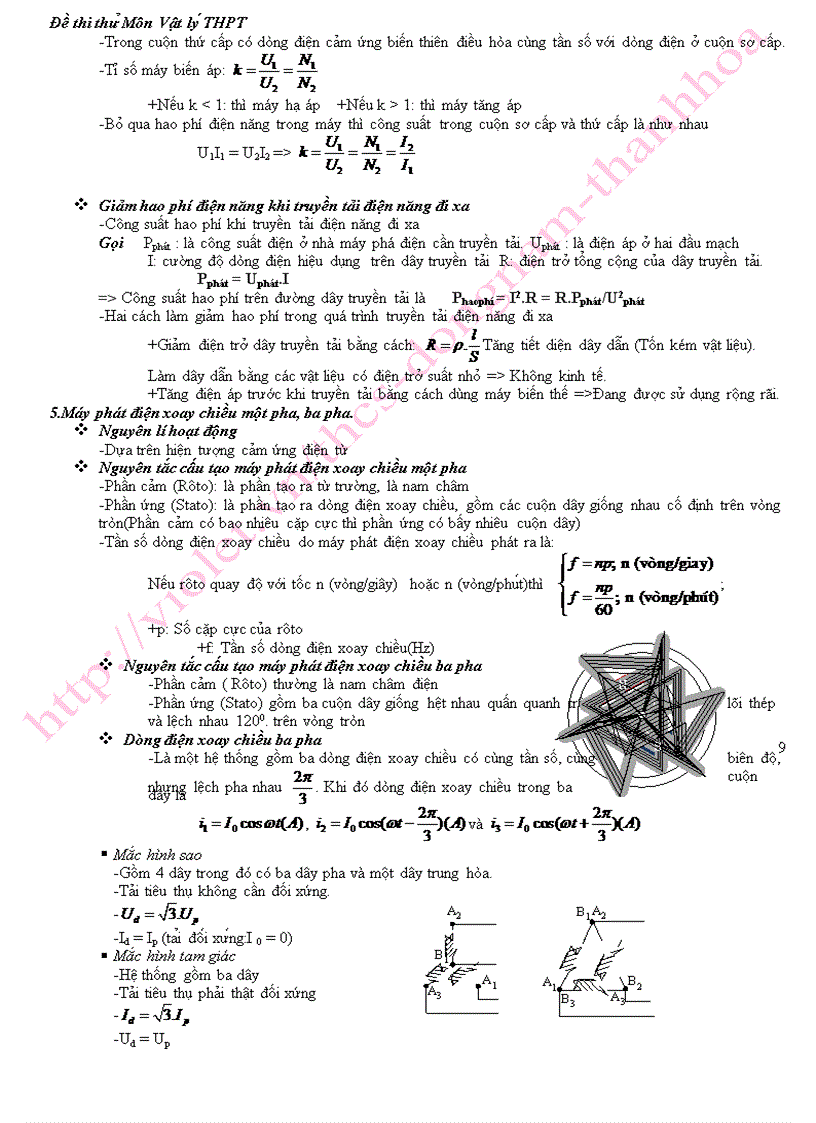 image for page Bo de thi Dai hoc mon Vat Ly