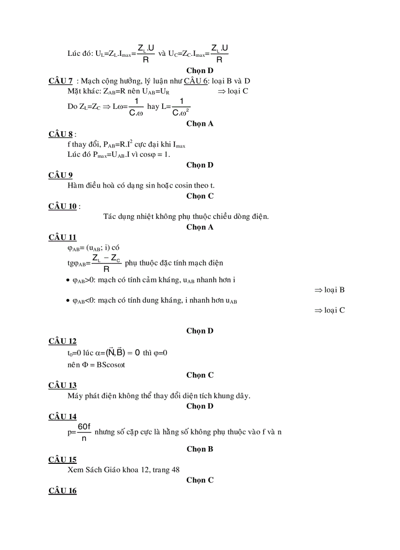 image for page Dòng điện xoay chiều