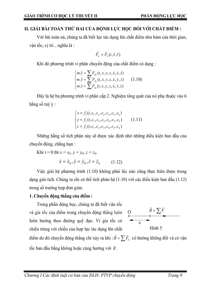 image for page Động lực học