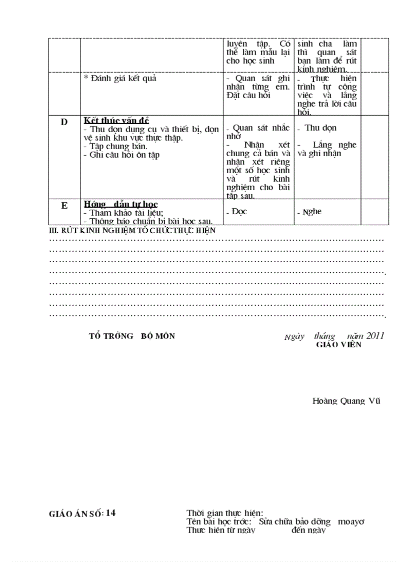 image for page Giáo án tích hợp hệ thống tryuền động