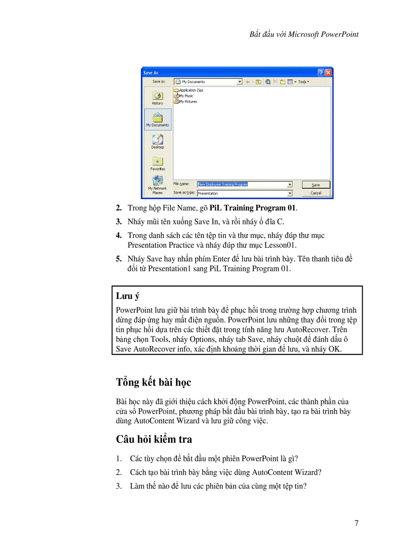 image for page Giáo trình power point