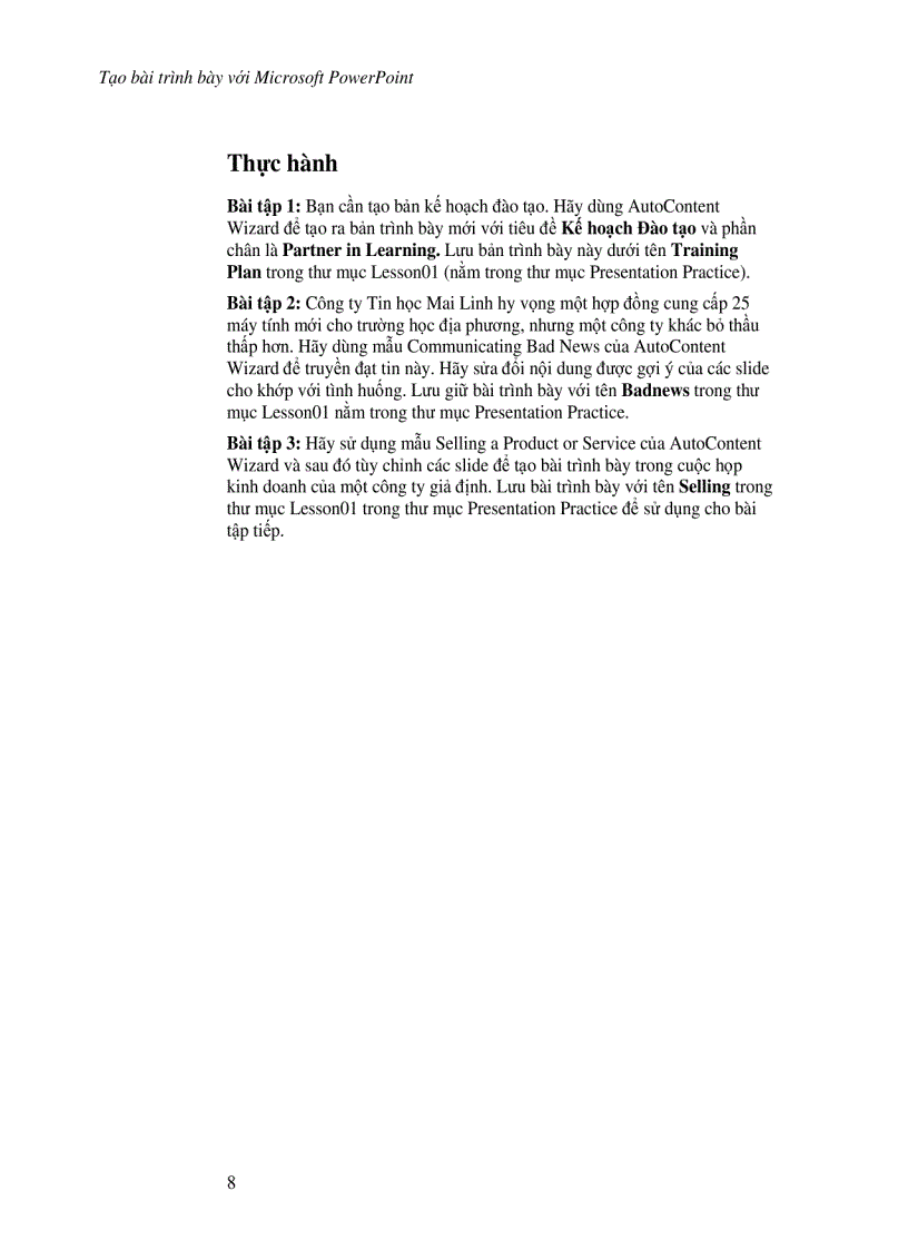 image for page Giáo trình power point