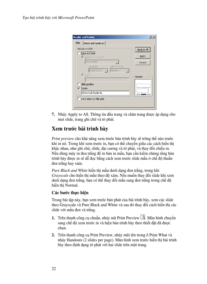 image for page Giáo trình power point