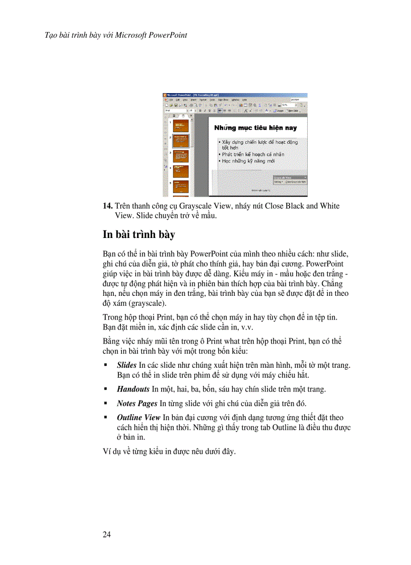 image for page Giáo trình power point