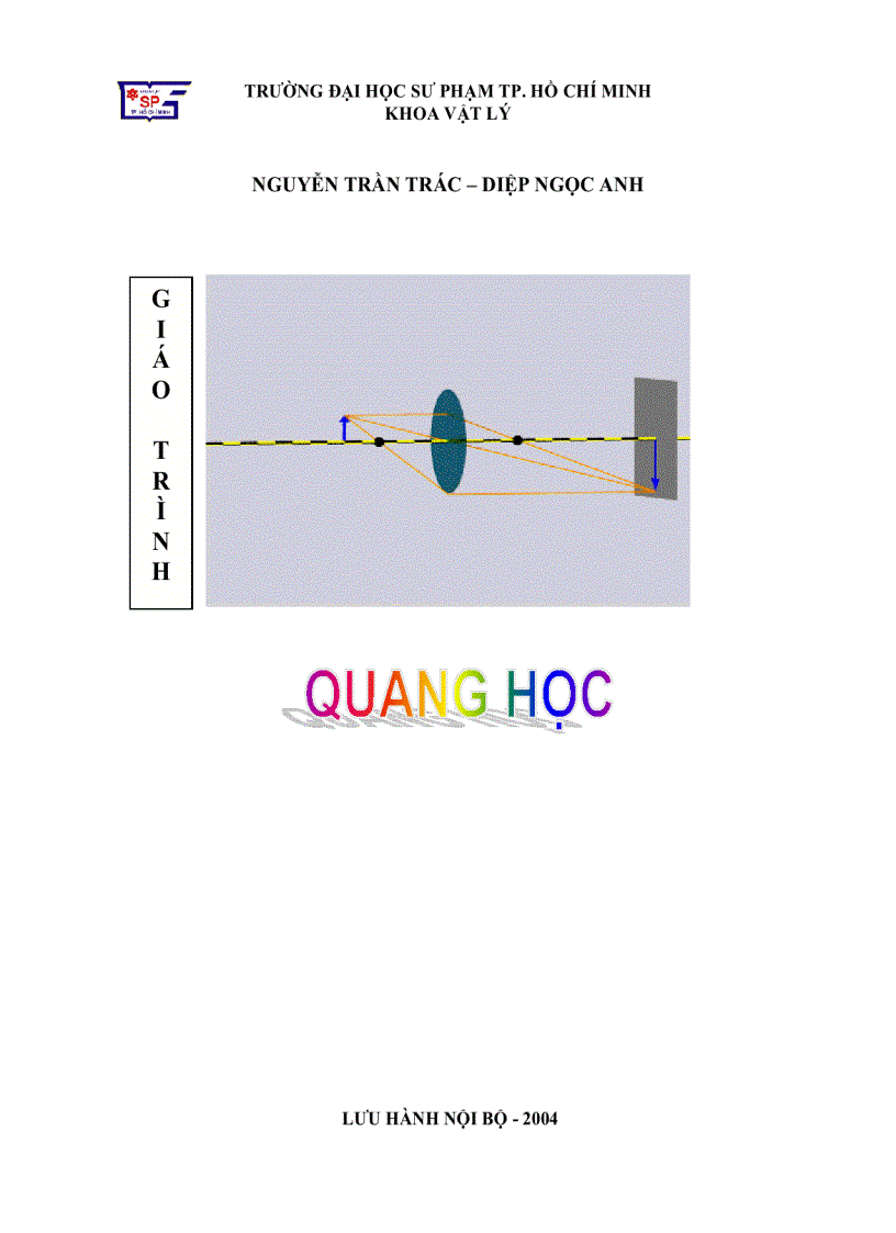 image for page Giáo trình quang học