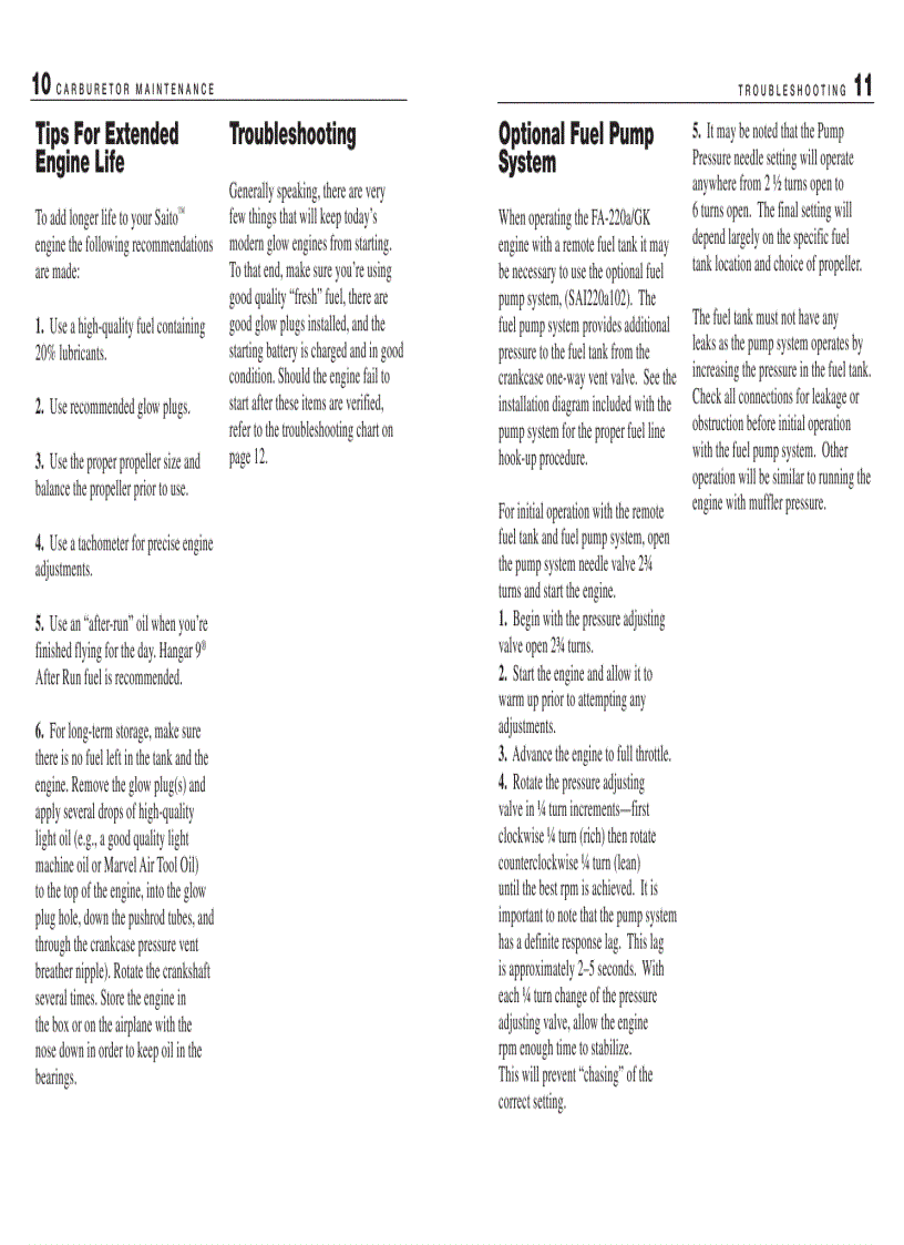 image for page Large Single Cylinder Manual