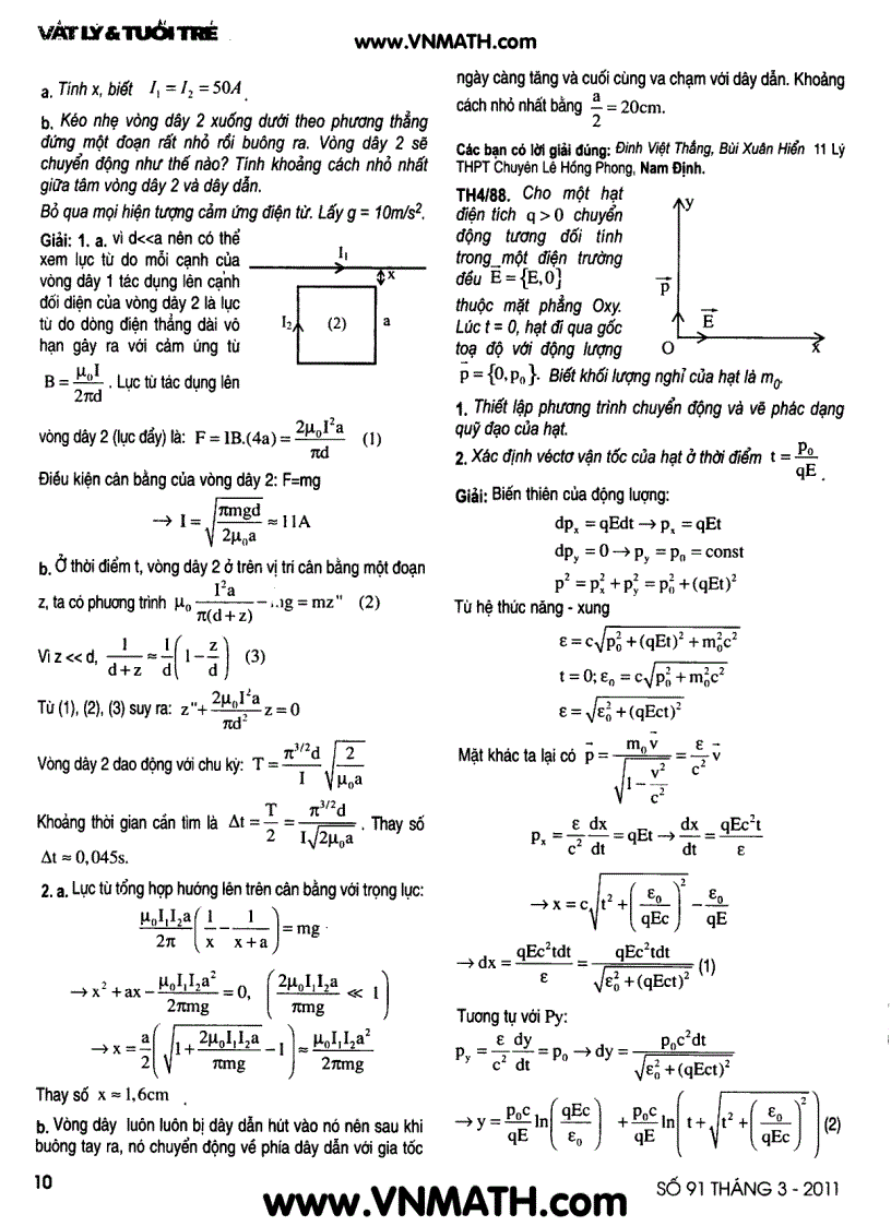 image for page Tạp chí vật lí tuổi trẻ