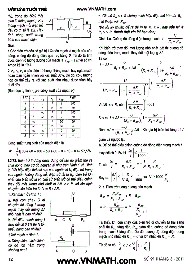 image for page Tạp chí vật lí tuổi trẻ