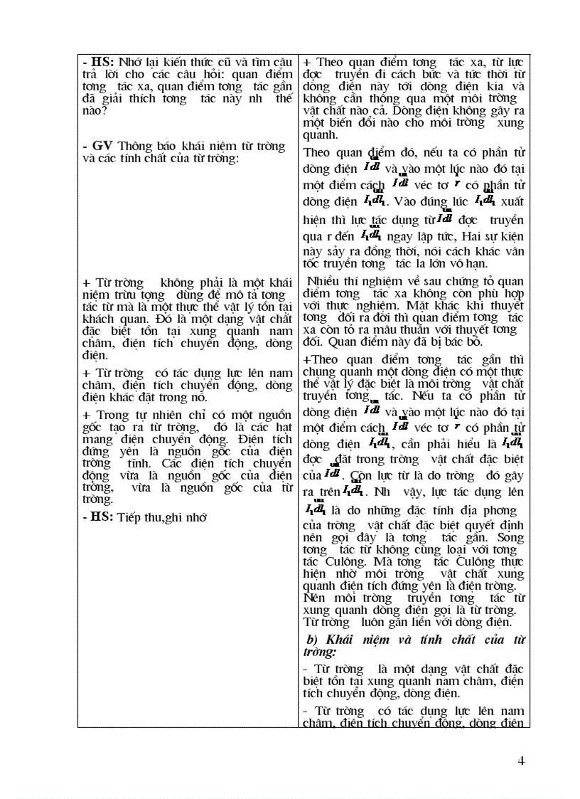 image for page Từ trường của dòng điện Định luật Bio Savart Laplace