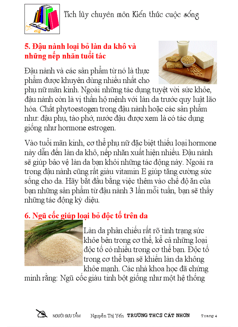 image for page 10 thức ăn phòng chống bệnh ung thư da