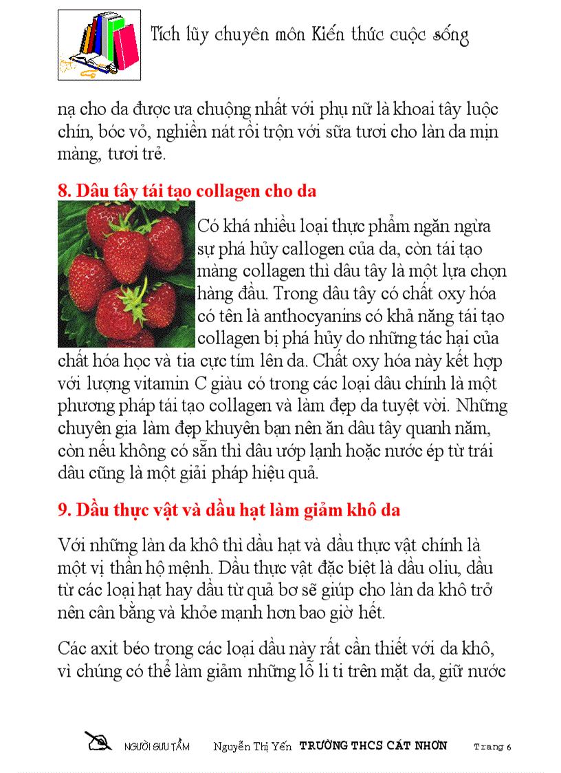 image for page 10 thức ăn phòng chống bệnh ung thư da