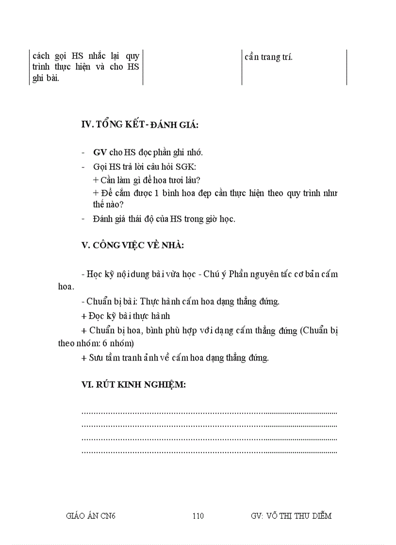 image for page Bài 13 cắm hoa trang trí