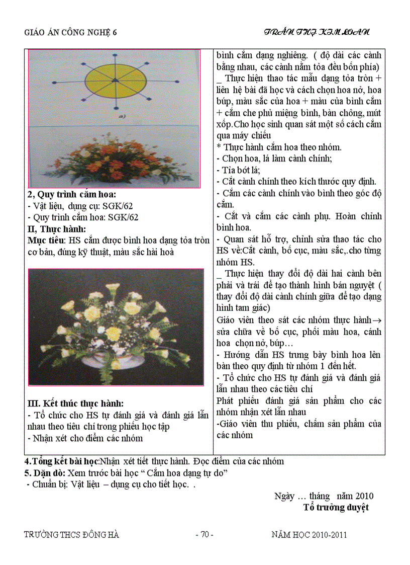 image for page Cn6 hoc kì i 2010 2011 theo chuẩn ktkn