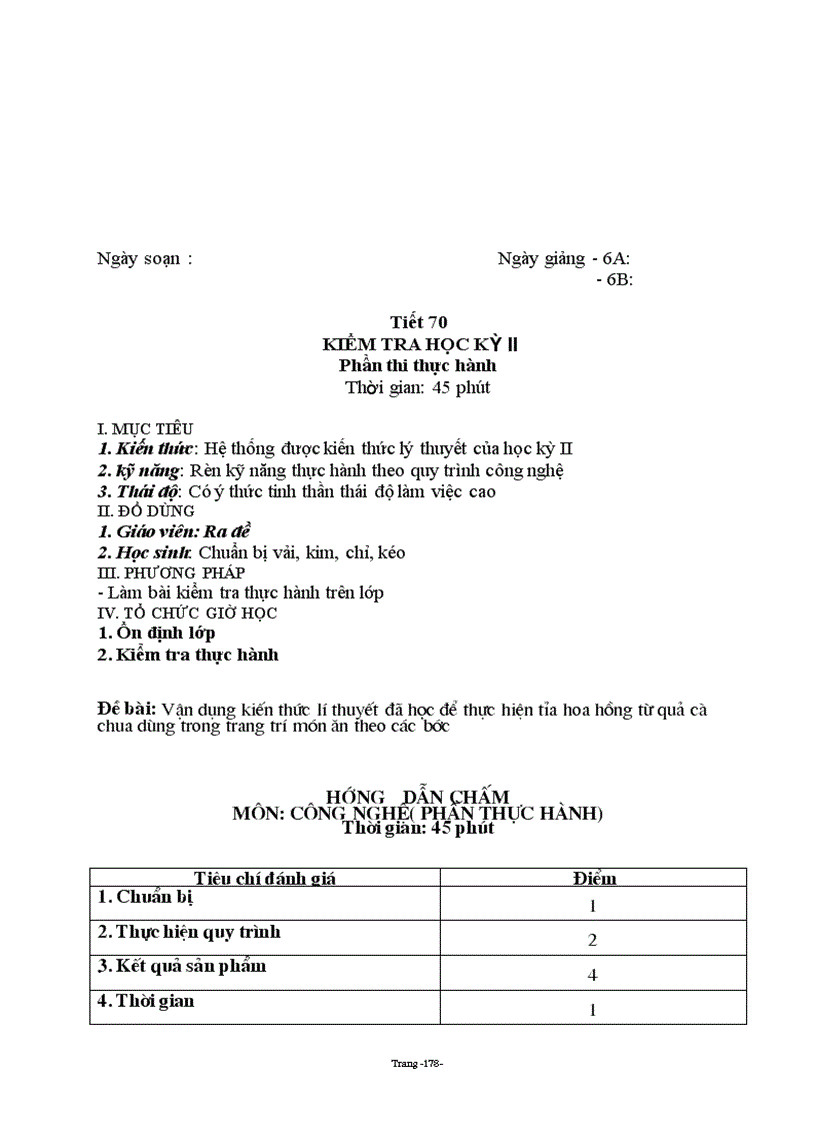 image for page Công nghệ 6 chuẩn 2010 2011