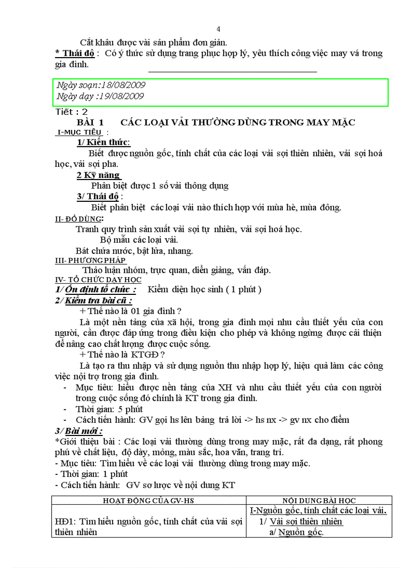 image for page Công nghệ 6 từ tiết 1 đến tiết 20