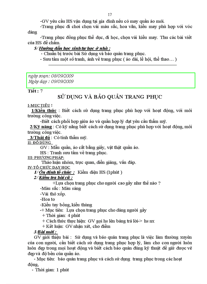 image for page Công nghệ 6 từ tiết 1 đến tiết 20