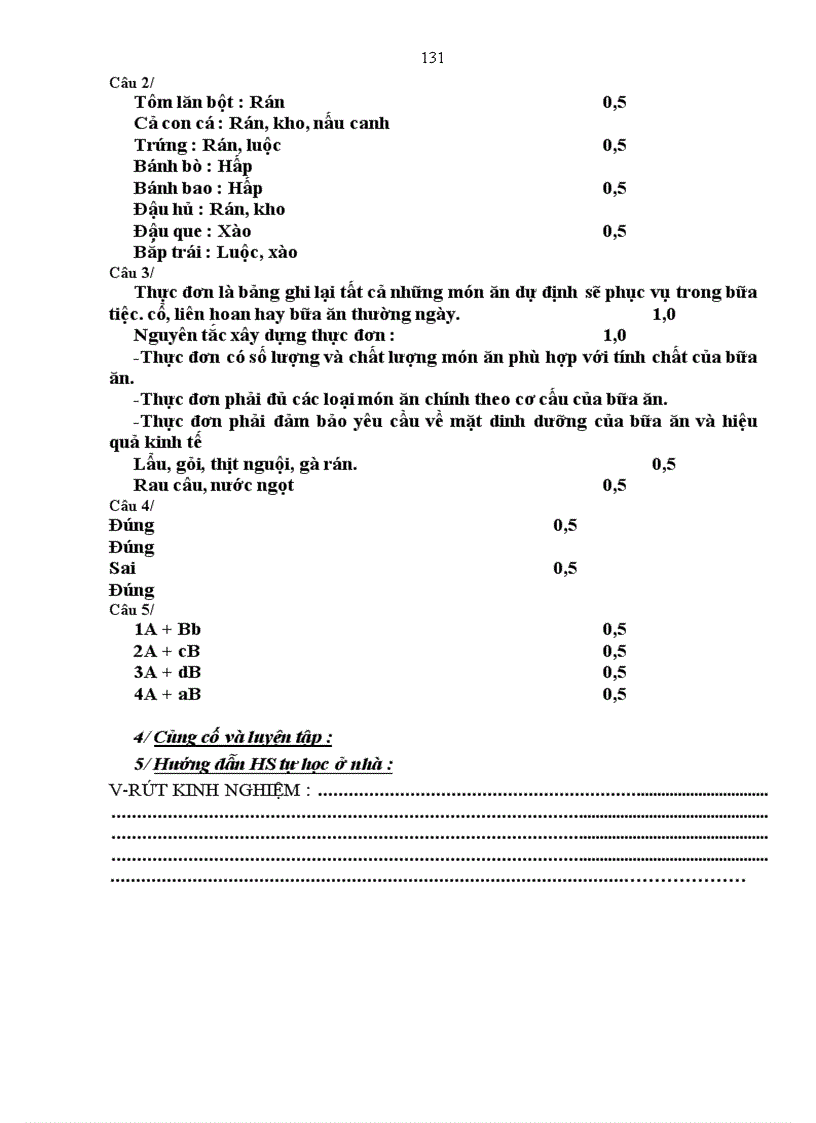 image for page Công nghệ 6 từ tiết 1 đến tiết 20