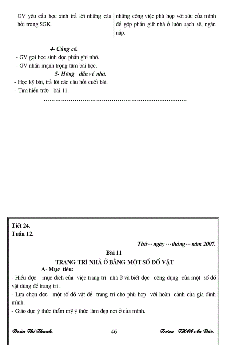 image for page Công nghệ 6 Tiết 12