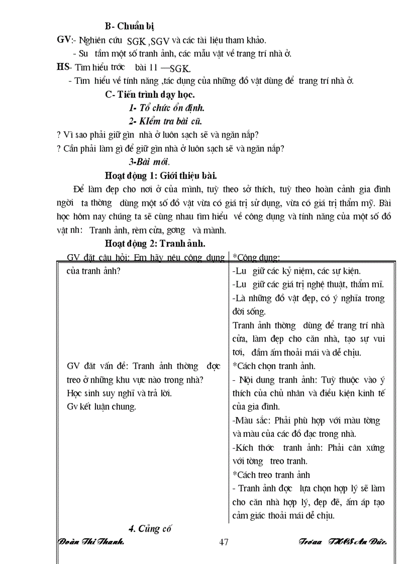 image for page Công nghệ 6 Tiết 12