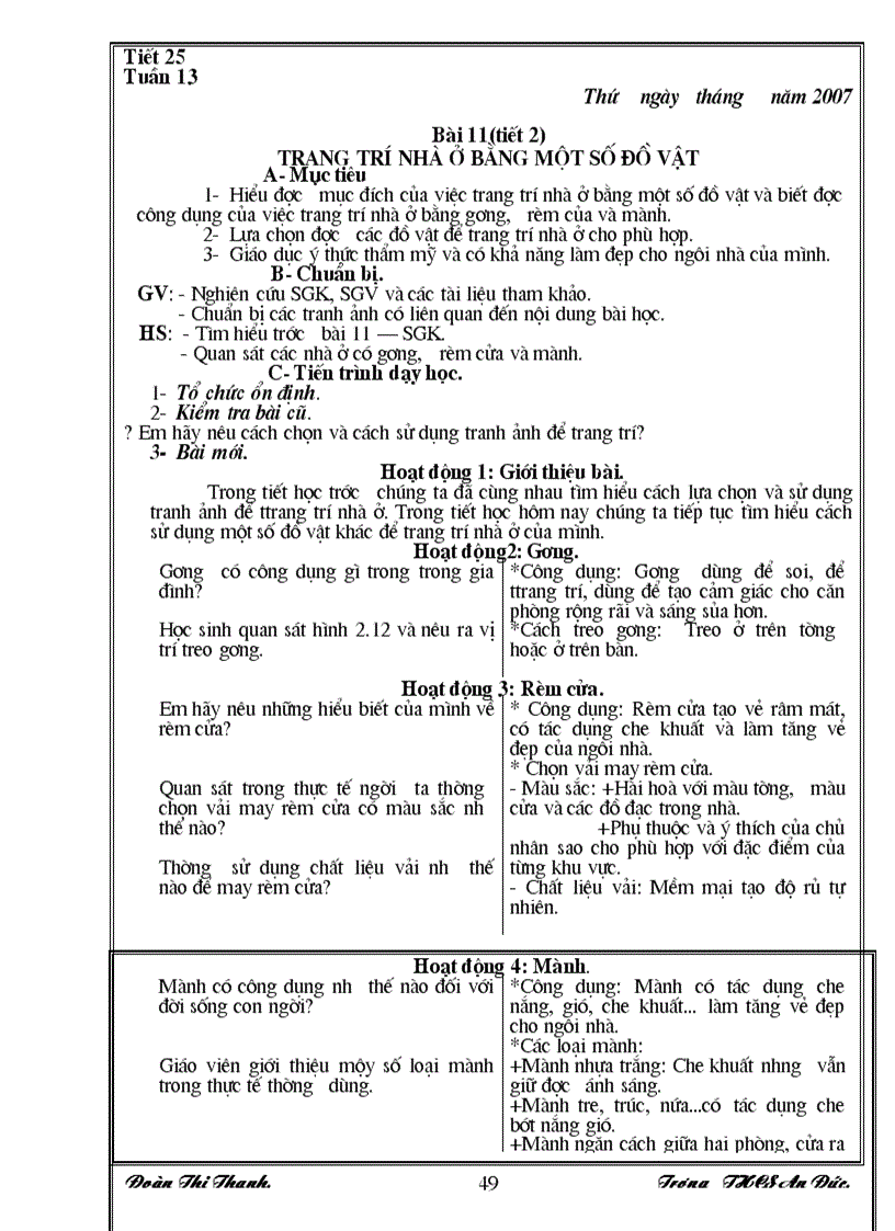 image for page Công nghệ 6 Tiết 13