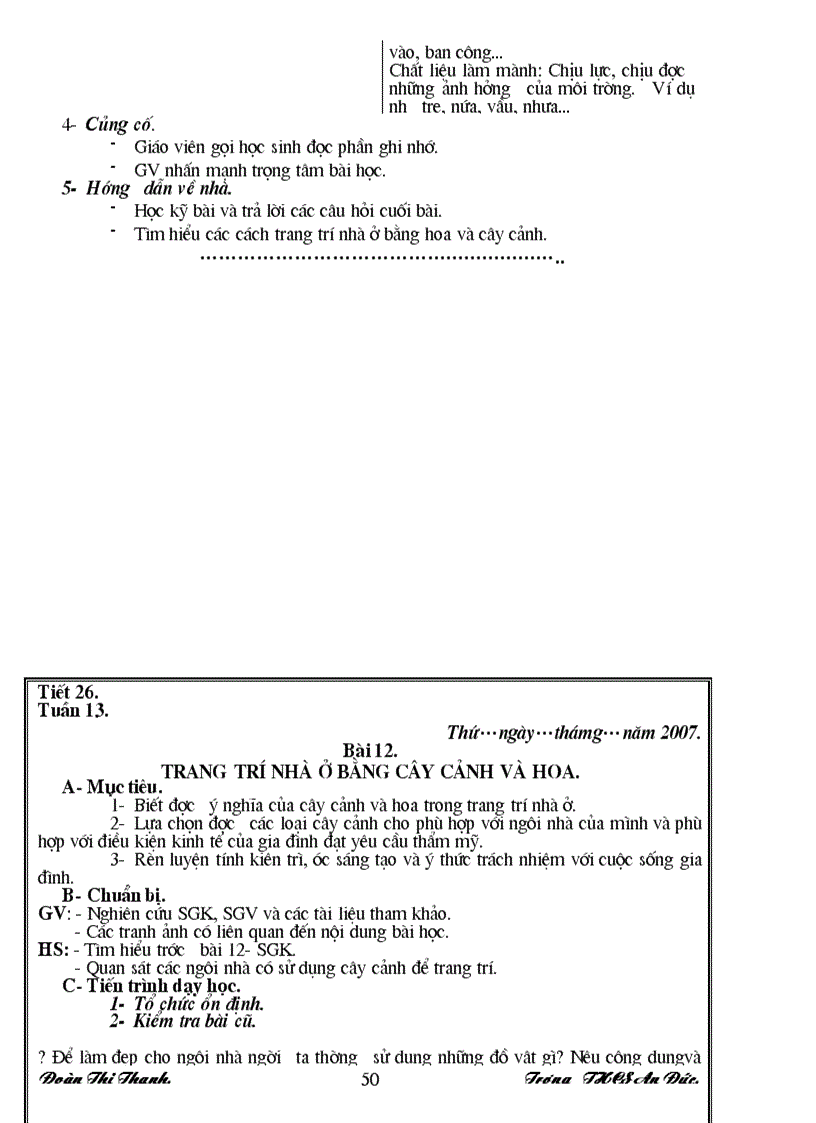 image for page Công nghệ 6 Tiết 13