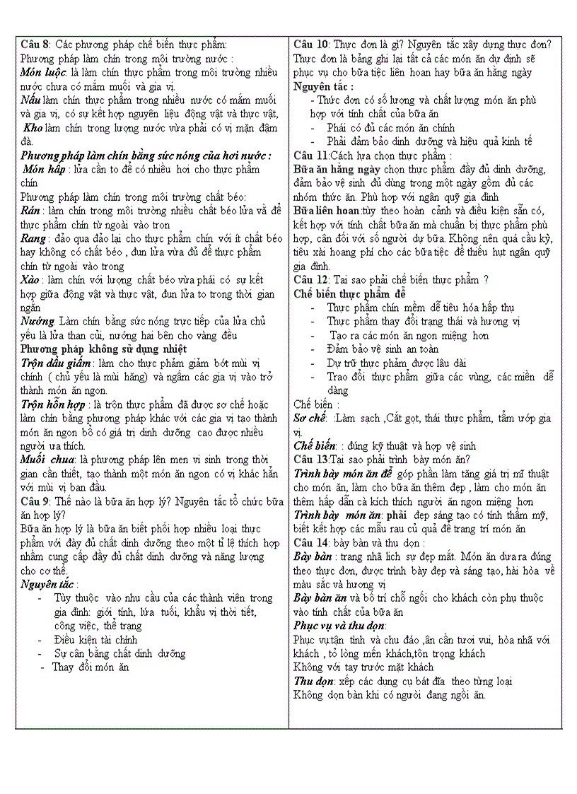 image for page De cuong on tap cong nghe 6 ky ii nam 2010 2011